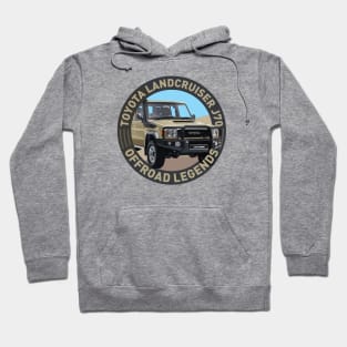 4x4 Offroad Legends: Toyota Land Cruiser J70 Hoodie